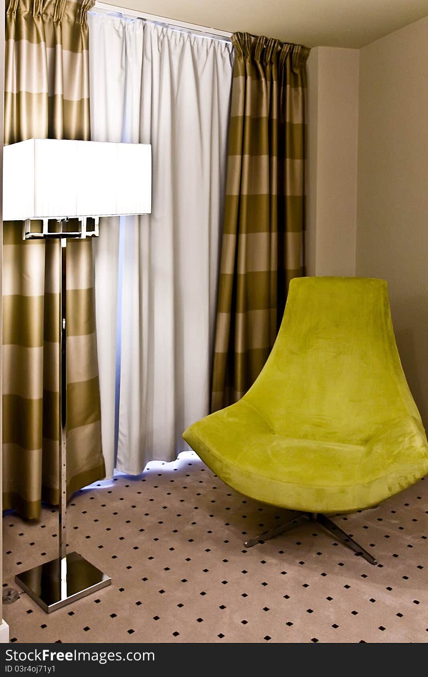 Lamp With Armchair