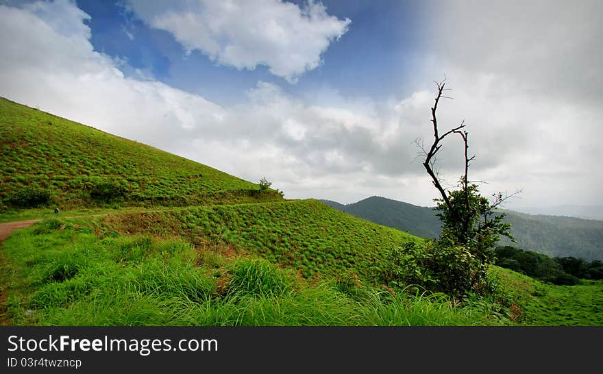 Mountains in western ghats chickmagalur. Mountains in western ghats chickmagalur