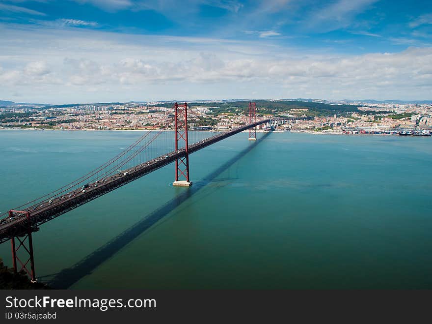 Bridge Over Tagus River