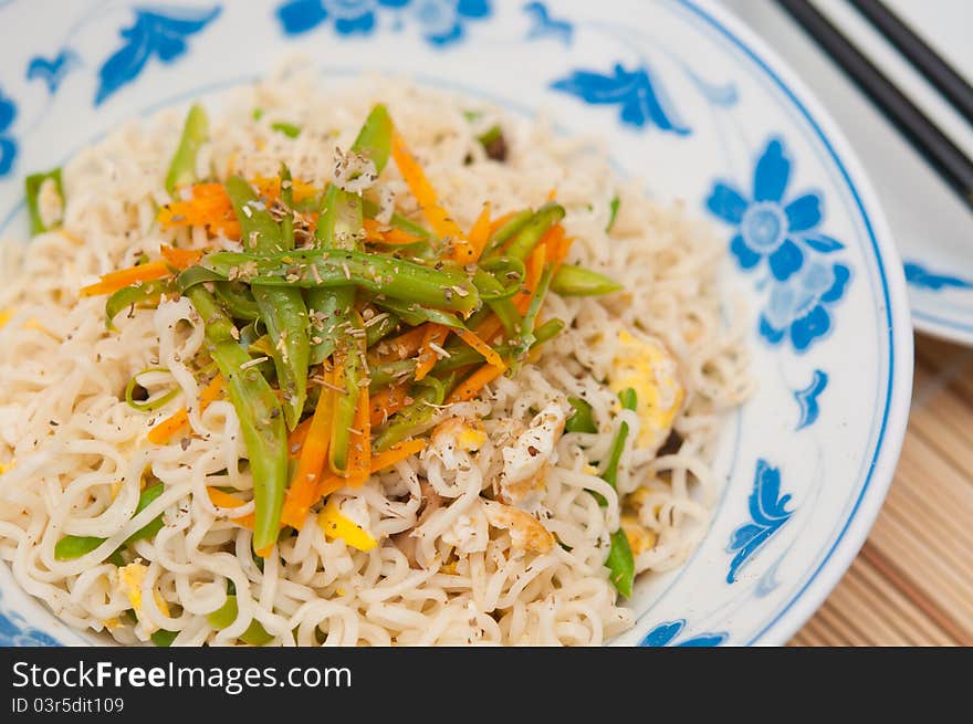 Simple Vegetarian Noodles