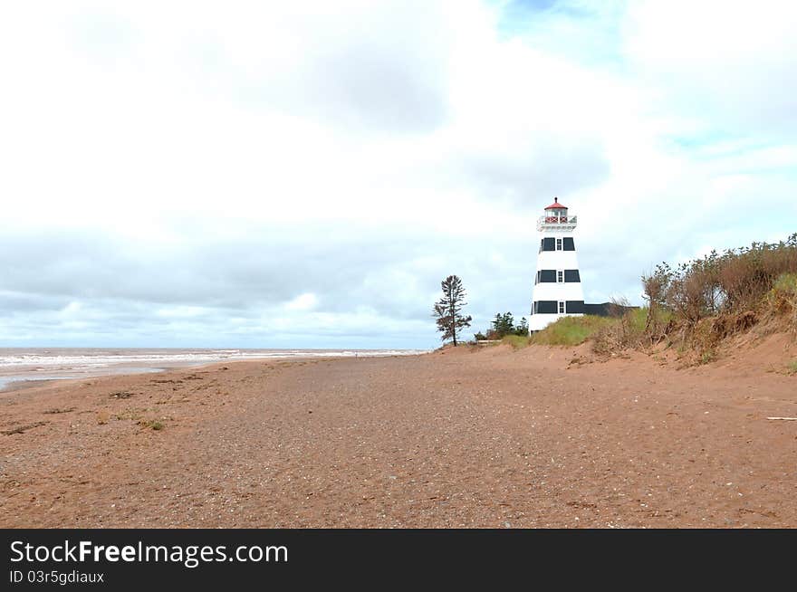 West Point Lighthouse in PEI