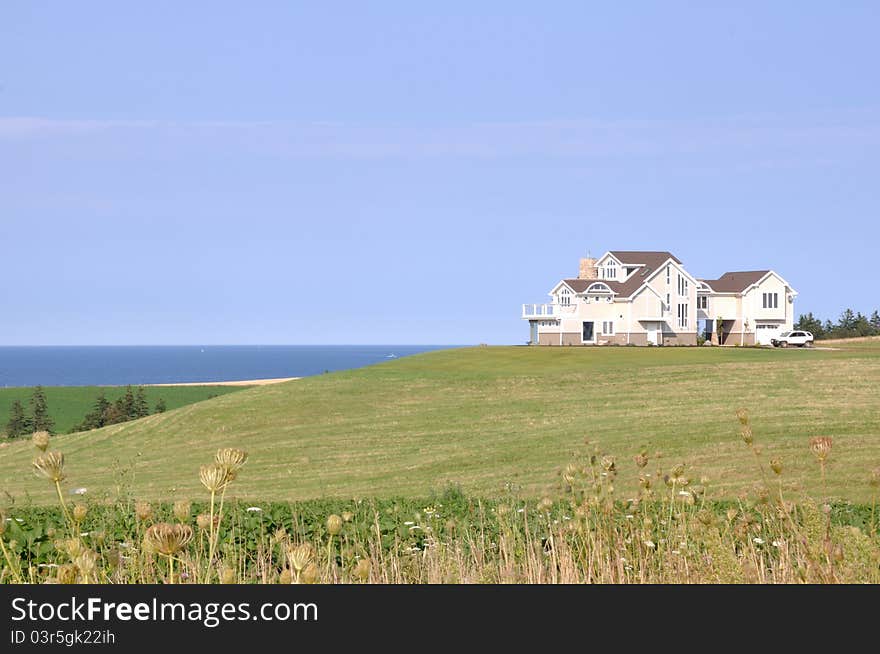 House near the ocean