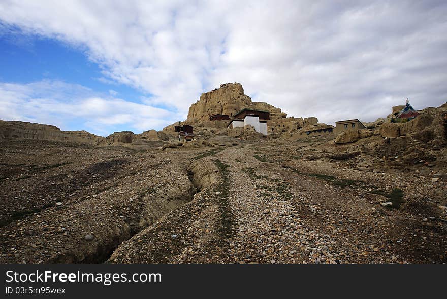 Ancient guge kingdom site