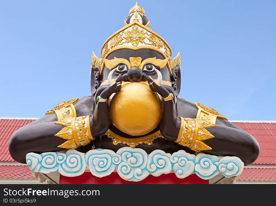 Statue of Rahu