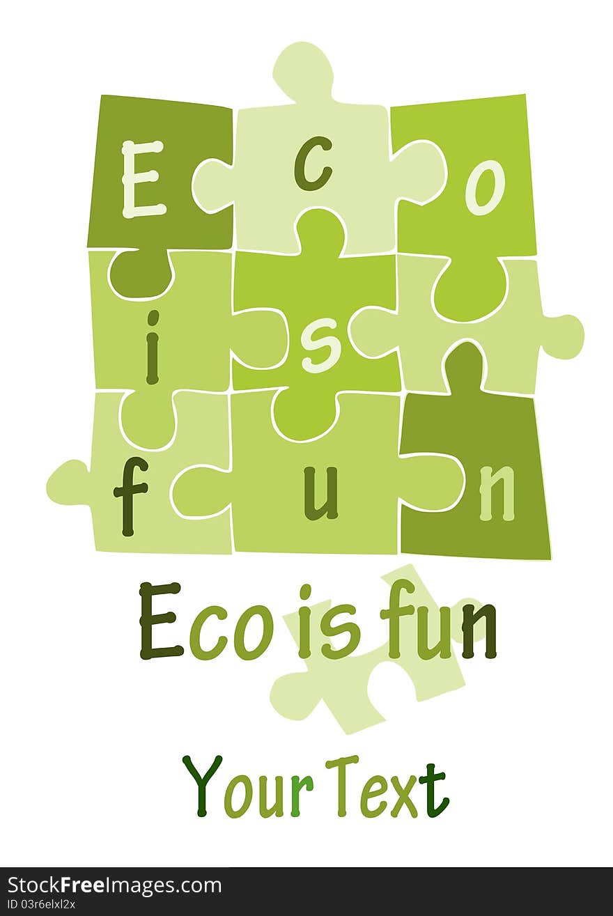 Eco Is Fun - Green Puzzle -