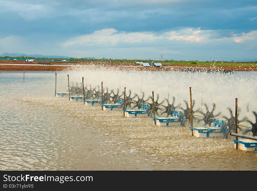 Spinning Water Propeller