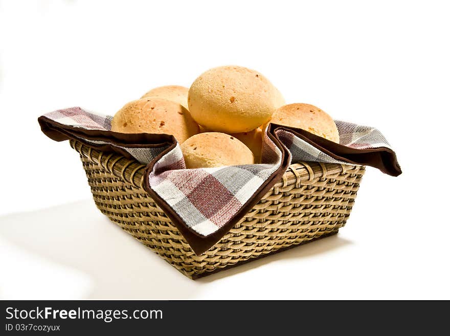 Cheese bun basket