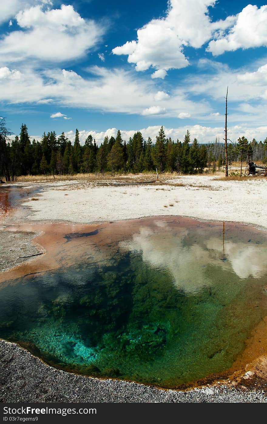 Yellowstone Hot Spring Pool