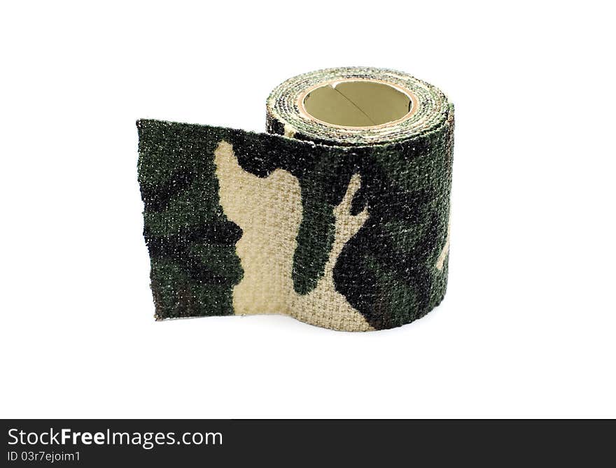 Roll Of Fabric Camouflage Tape