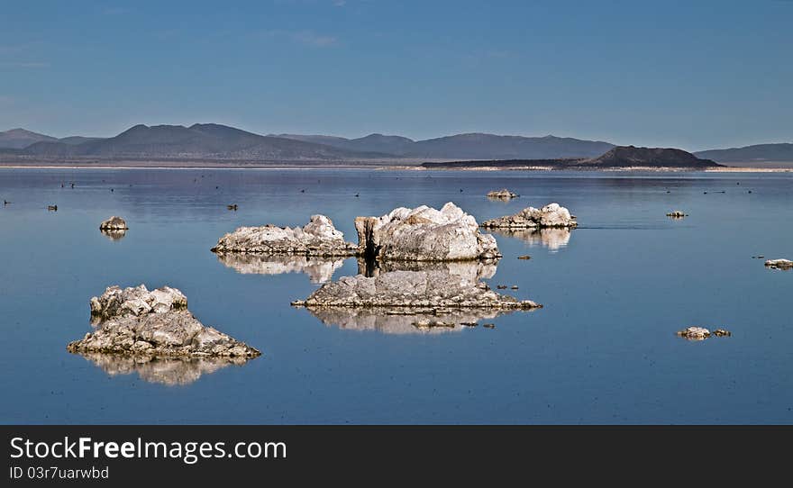 Tufas At Mono Lake