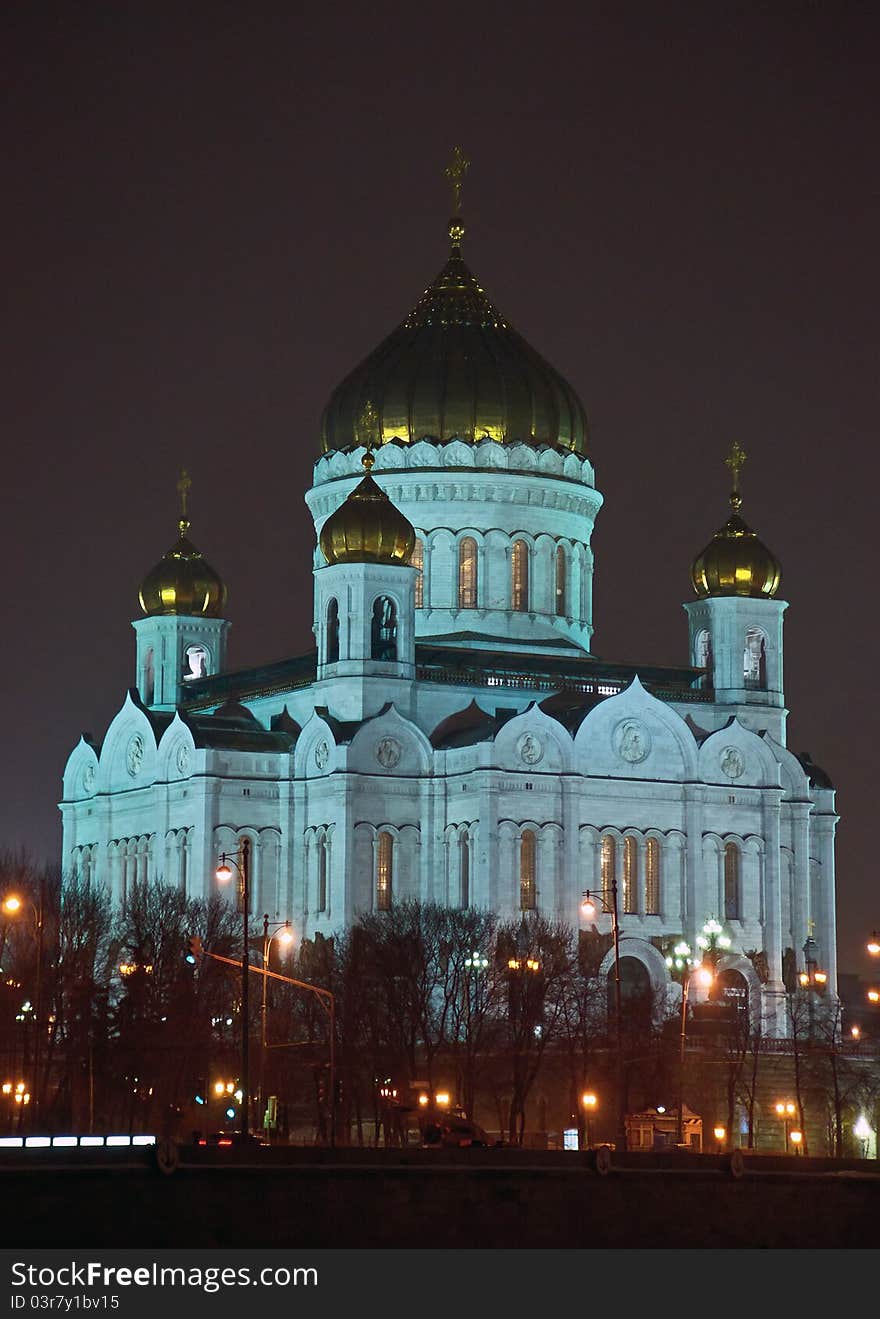 Christ the savior cathedral. Moscow