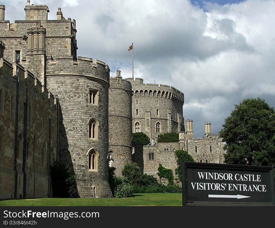 Windsor Castle entrance