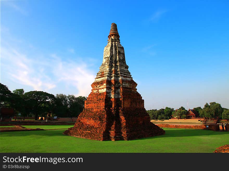 Thai Temple, Buddha, Ayutthaya.