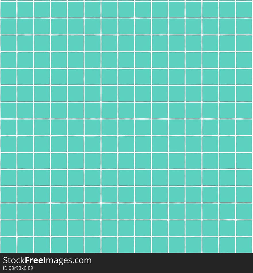 Texture of small light blue ceramic tiles. Texture of small light blue ceramic tiles