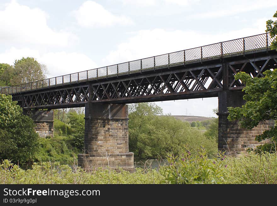 Carmyle Railway Viaduct - 1897