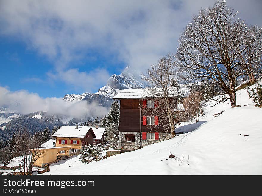 Winter In The Alps