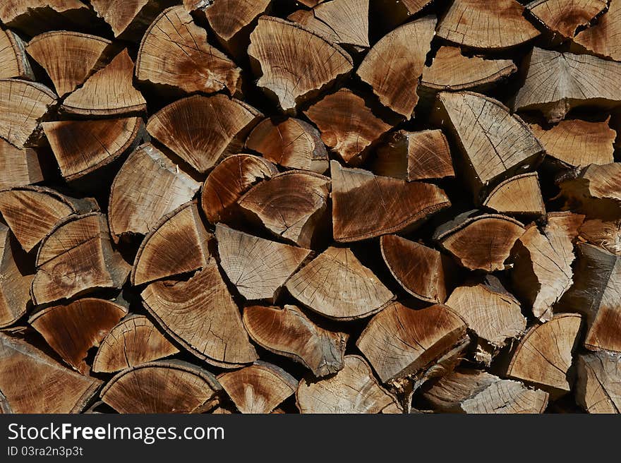 Stack firewood