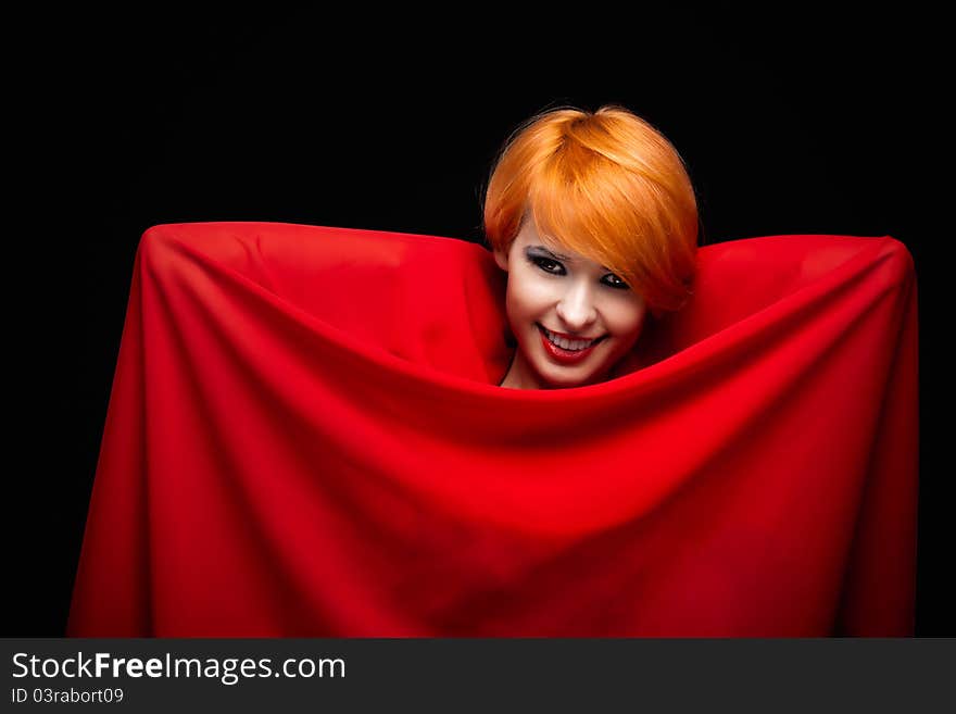 Beautiful Smile in red