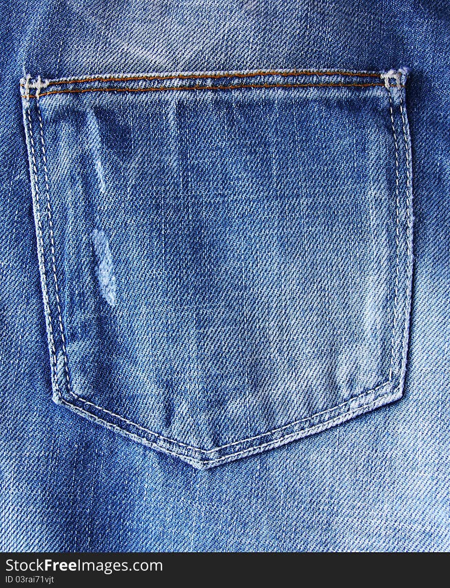 Jeans pocket