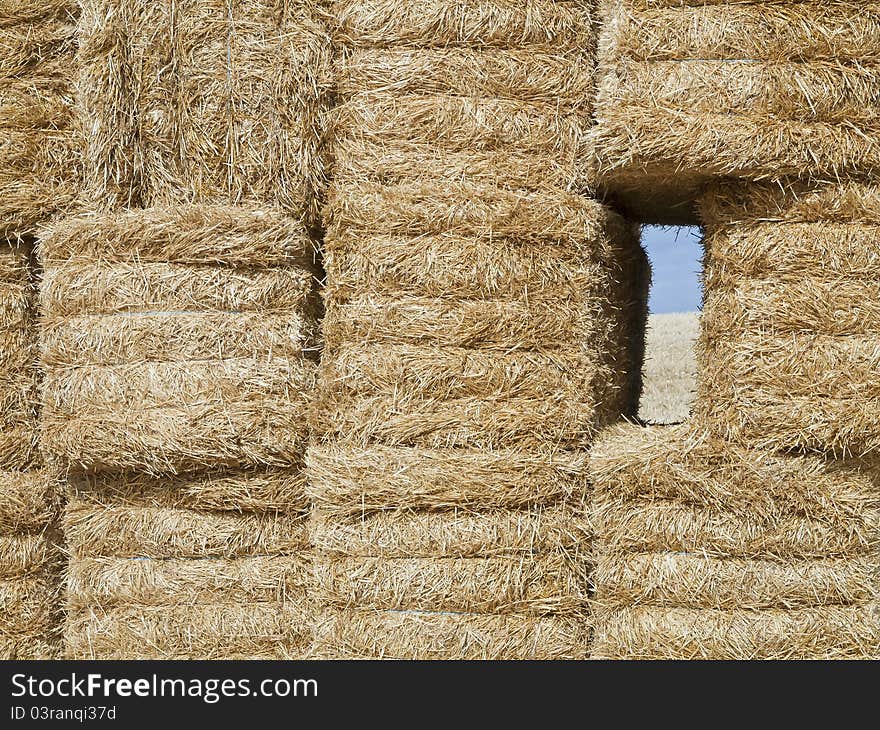 Bales Of Straw