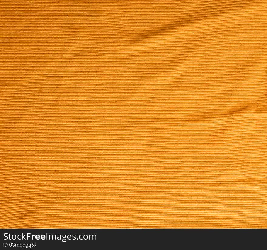 Orange textile background