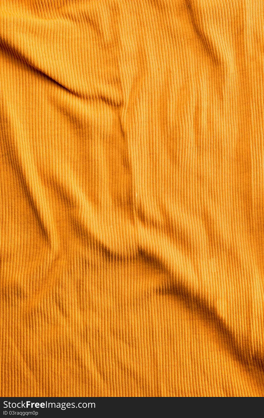 Orange textile background for your design