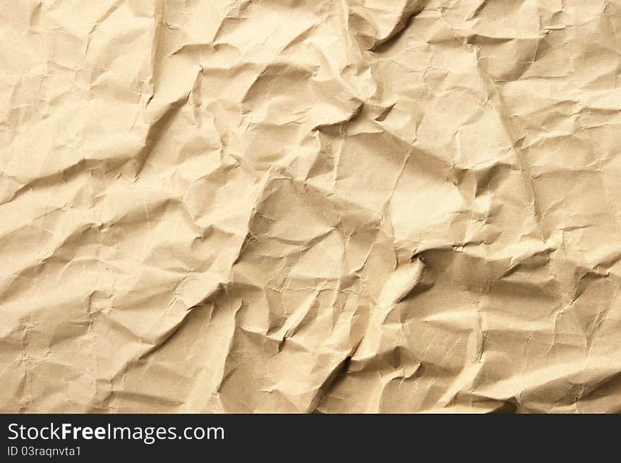 Crushed grunge paper background for your design