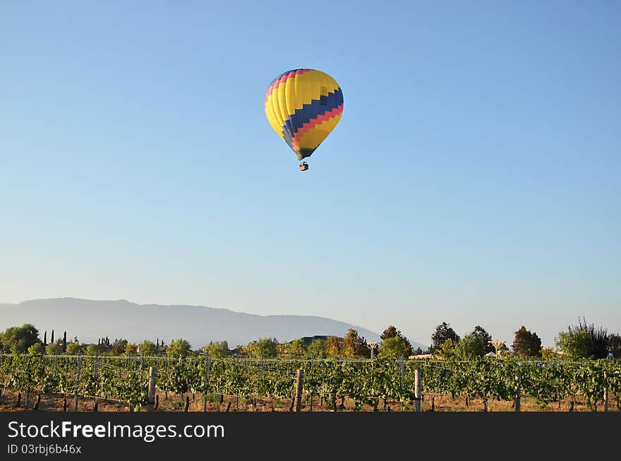 Colorful hot Air Balloon