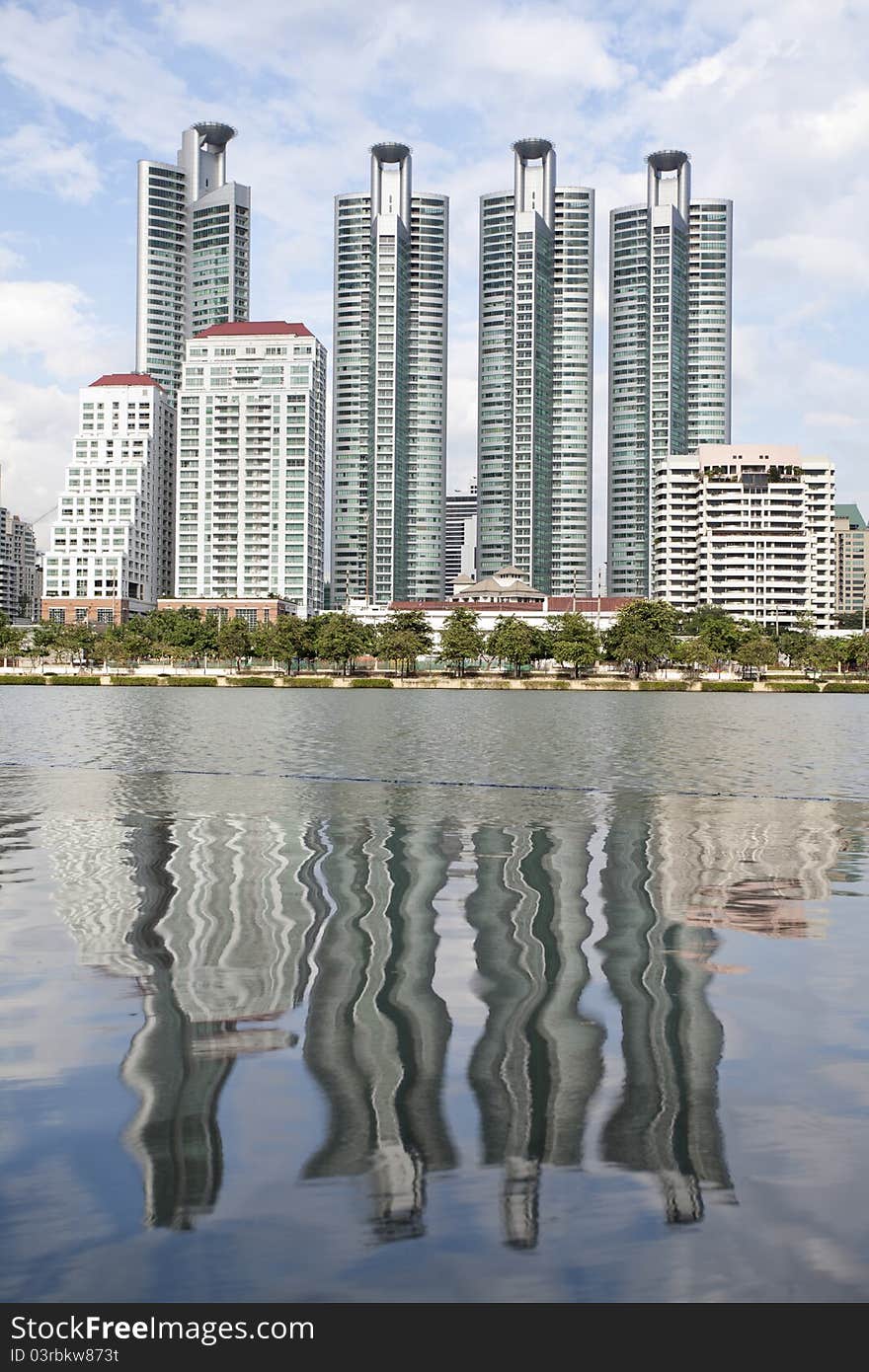 Building in Bangkok, Thailand