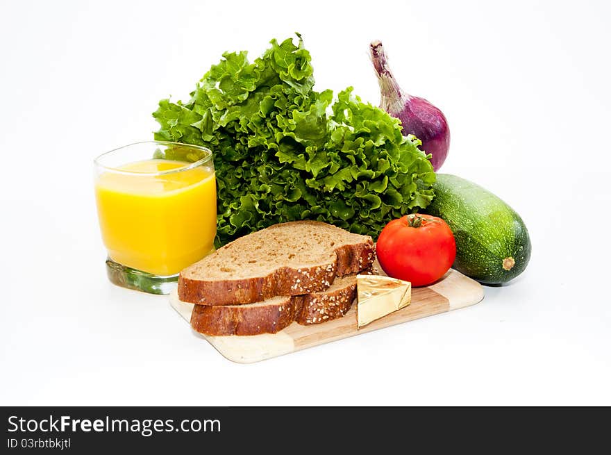 Low calorie, healthy meal full of vitamins and nutrition. Low calorie, healthy meal full of vitamins and nutrition