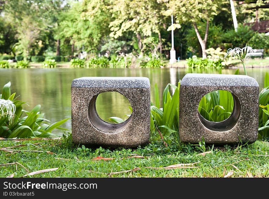 Bench in the park