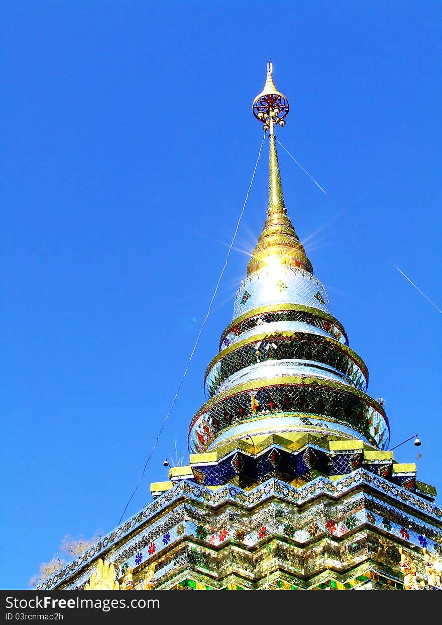 Temple In Sunshine