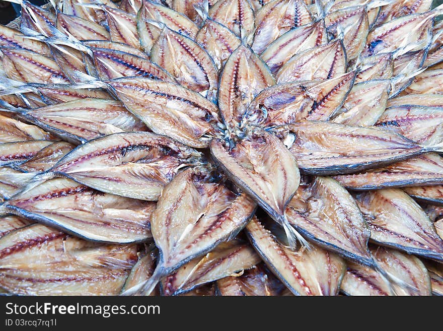 Fish Fillet At The Market