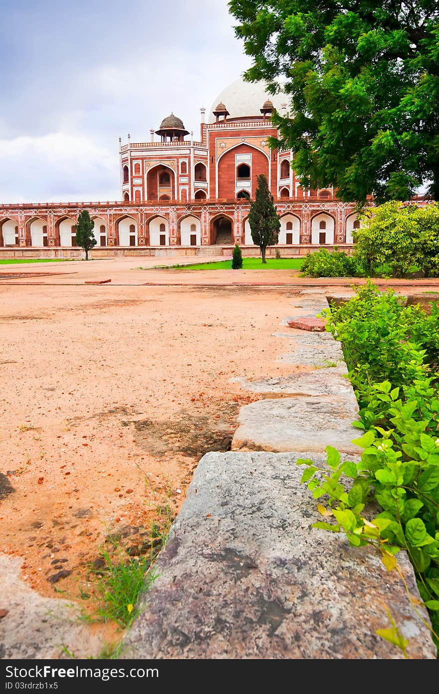 Humayun`s Tomb. India, Delhi