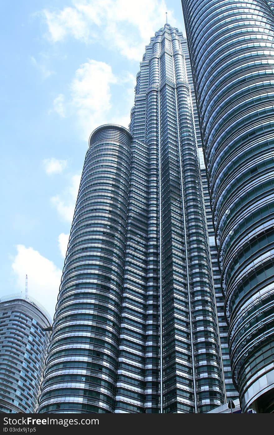 Twin Towers in Kuala Lumpur, the Tallest twin buildings in the world.