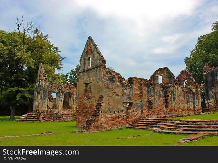 BanWichayen in Lopburi, Thailand