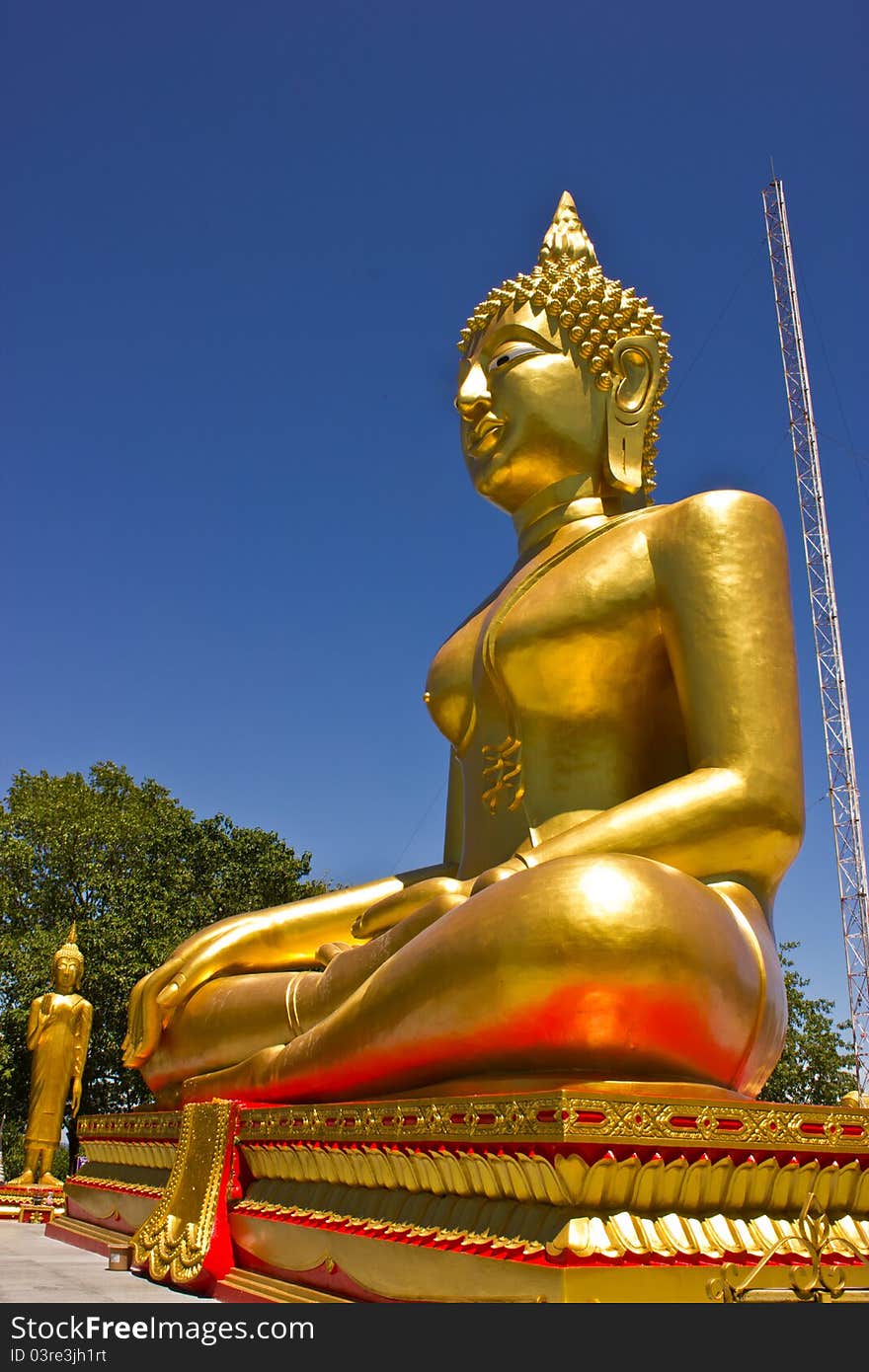 Buddha Image on Pattaya Hill, Thailand