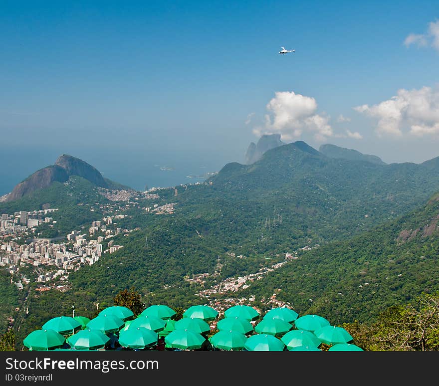 Aerial View of Rio de Janeiro, Brazil