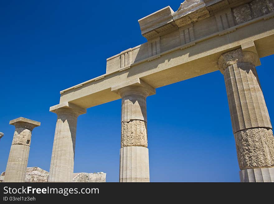 Ancient temple of Lindos