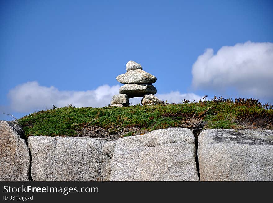 Stone Pile near Peggys Cove