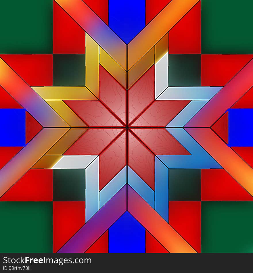 This pattern is a stained glass pattern usually not so brightly colored. I created this in Photoshop. This pattern is a stained glass pattern usually not so brightly colored. I created this in Photoshop