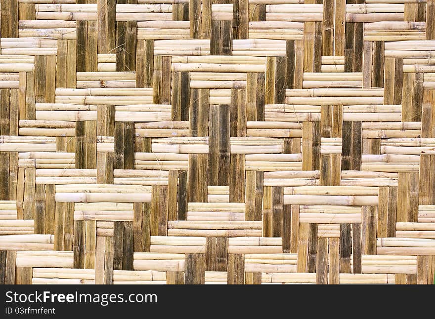 Rattan or bamboo weave background. Rattan or bamboo weave background