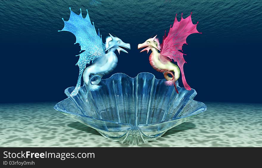 Image of the dragon family