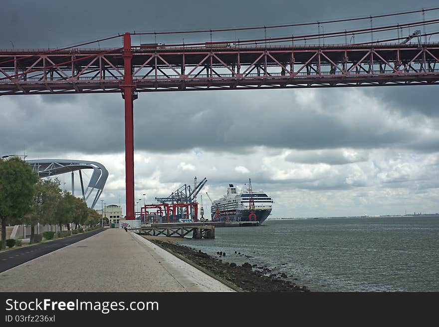 Bridge and the port