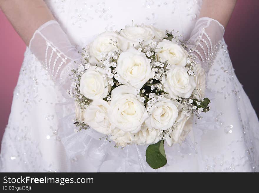 Wedding bridal bouquet