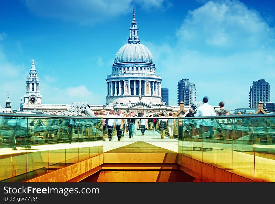 St. Paul`s Cathedral, London.