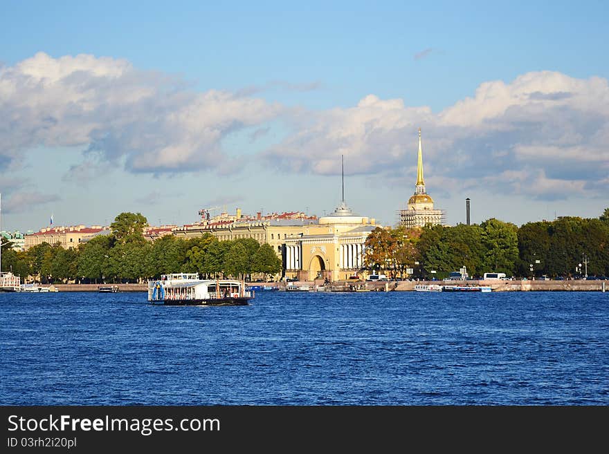 St. Petersburg Admiralty Embankment