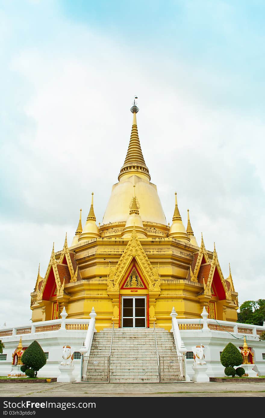 Golden Church at Wang ma now Temple