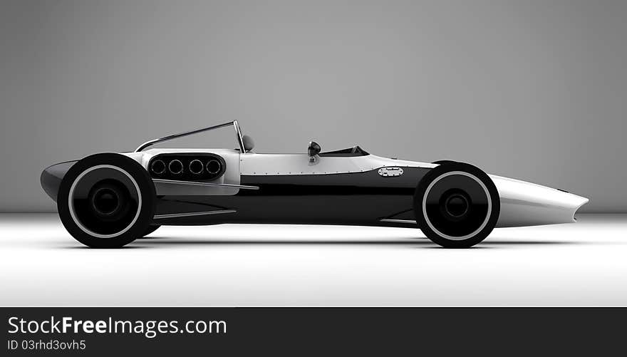 Racing sports car concept