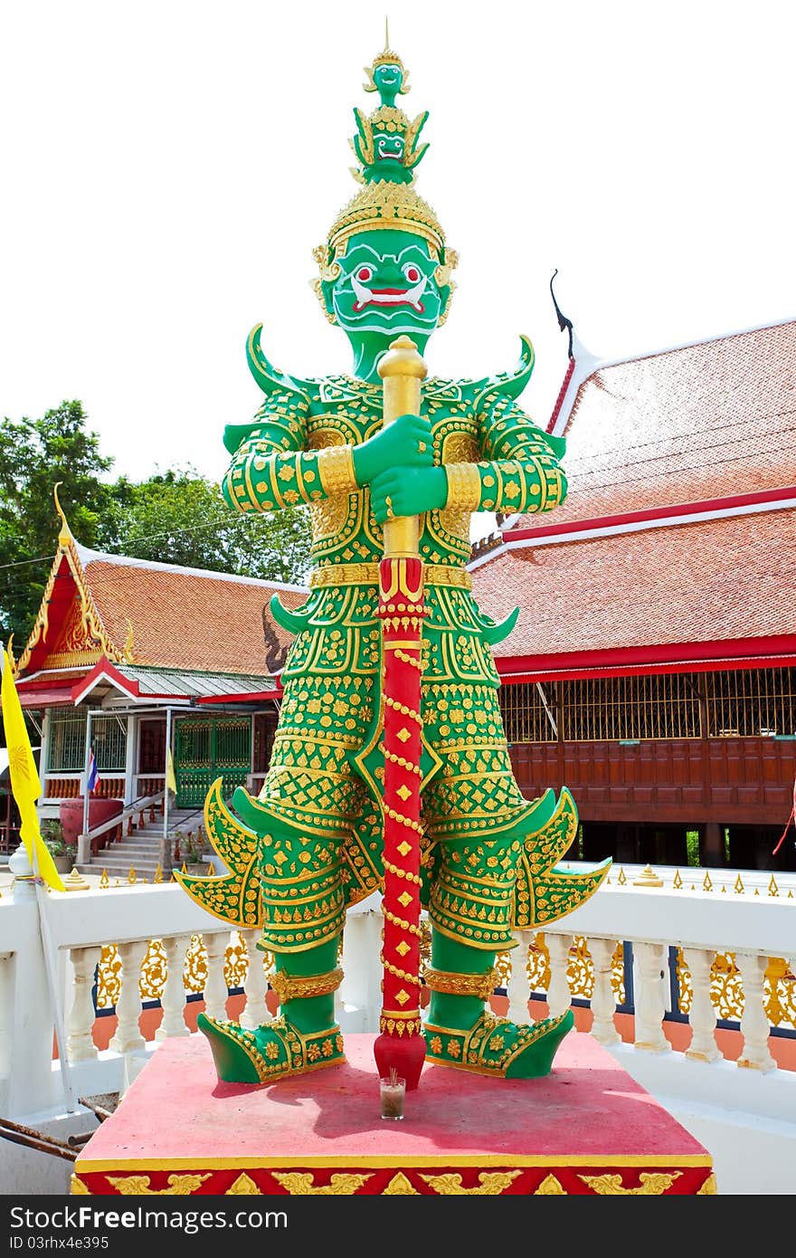 Giant of temple in Thailand